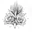 yucca tattoo design idea