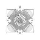 semicolon  tattoo design idea