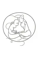 brother sister bond tattoo design idea