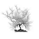 Avatar the Last Airbender Swamp Mangrove Tree Spiritual Mystirous Everything is connected tattoo design idea