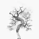 Avatar the Last Airbender Swamp Mangrove Tree Spiritual Mystirous Everything is connected tattoo design idea