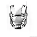 ironman tattoo design idea