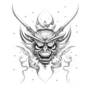 beelzebub tattoo design idea
