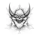 beelzebub tattoo design idea