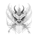 beelzebub tattoo design idea