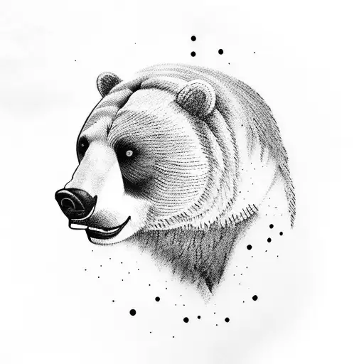 Bear in Forest tattoo by Mo Ganji | Photo 23590