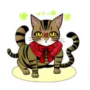 gato zombie tattoo design idea