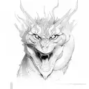 fire line tattoo design idea