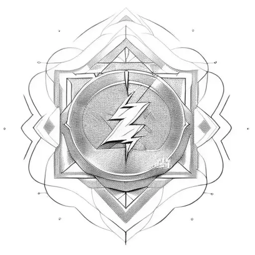 flash over tattoo design idea