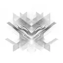 sound waves universe tattoo design idea