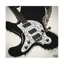 FENDER JIM ROOT Jazzmaster tattoo design idea
