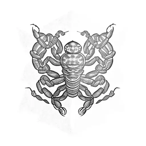 Scorpion tattoo design idea