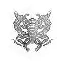 Scorpion tattoo design idea