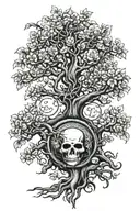 poison tree tattoo from the william blake poem tattoo design idea