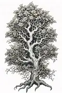 poison tree tattoo from the william blake poem tattoo design idea