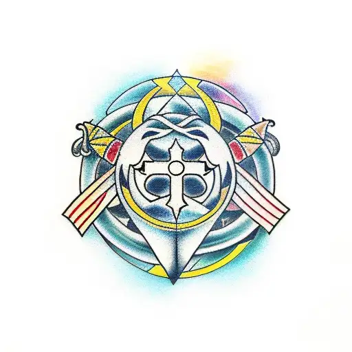 Virgo cancer Scorpio symbols tattoo design idea