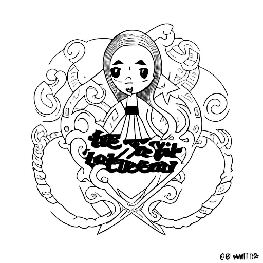 Lou Comics tattoo design idea