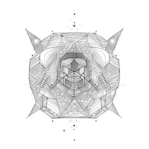 milky way  tattoo design idea