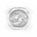 milky way  tattoo design idea