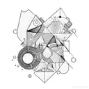 milky way  tattoo design idea