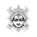 krishna jagannath kali tattoo design idea
