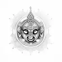 krishna jagannath kali tattoo design idea