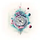 time heals what lessons cannot tattoo design idea