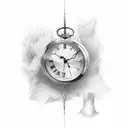time heals what lessons cannot tattoo design idea