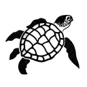 sea turtle tattoo design idea