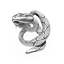 Snake and osiris  tattoo design idea