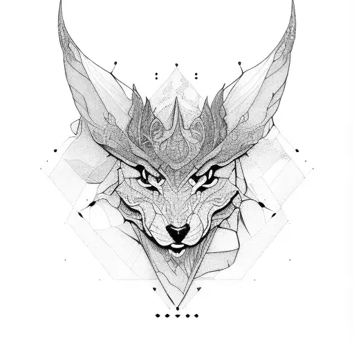mapa con brujula tattoo design idea