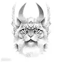 persian warrior tattoo design idea