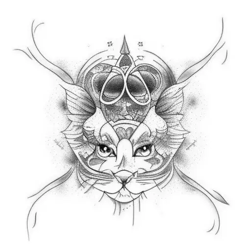 make me a colourfull tattoo with an open cooking mixer in motion with whipped cream on tattoo design idea