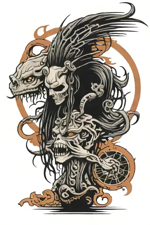 Korn tattoo design idea