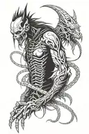 Korn and  Static X tattoo design idea