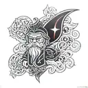 Lego minifig tattoo design idea