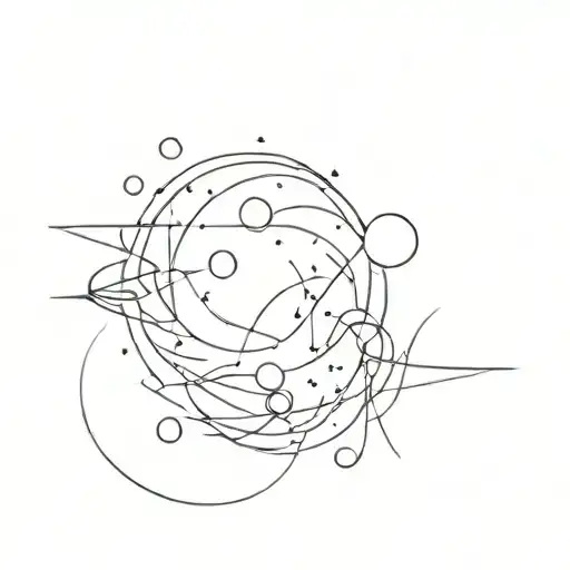 space and nihilism  tattoo design idea