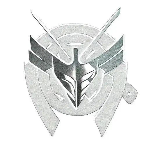 Aquaman logo shape of G tattoo design idea