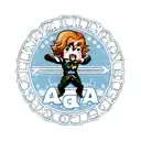 Aquaman logo shape of G tattoo design idea