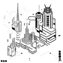 Tokyo Revengers characters in a futuristic cyberpunk setting tattoo design idea