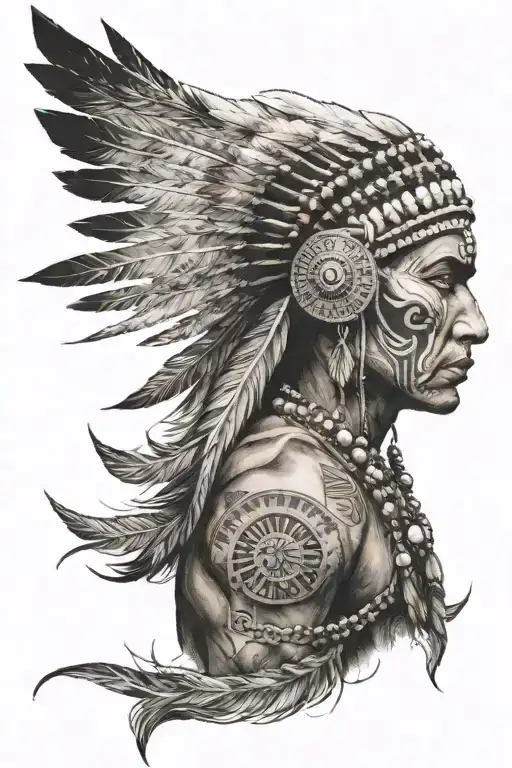 Indians Wear Mond See tattoo design idea
