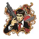 scarface tattoo design idea