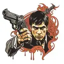 scarface tattoo design idea