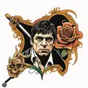 scarface tattoo design idea