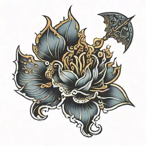 SATYAM tattoo design idea