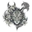 SATYAM tattoo design idea