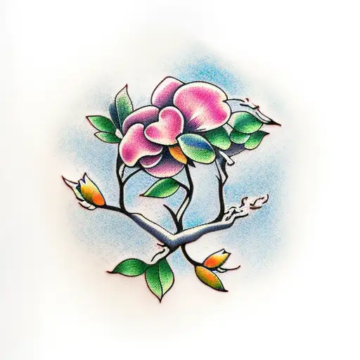dogwood tree  tattoo design idea