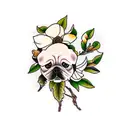 dogwood tree  tattoo design idea