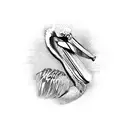 pelican tattoo design idea