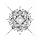 Infinity Symbol tattoo design idea